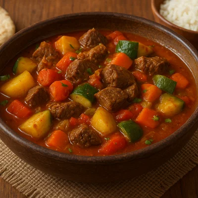 Saloona – Arabischer Gemüse-Fleisch-Eintopf