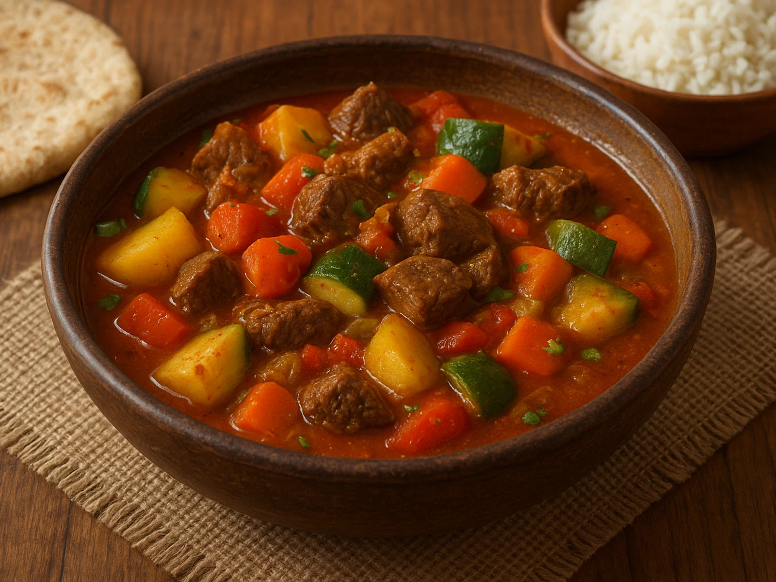 Saloona – Arabischer Gemüse-Fleisch-Eintopf