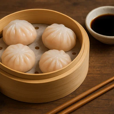Har Gow – Kantonesische Garnelen-Dumplings