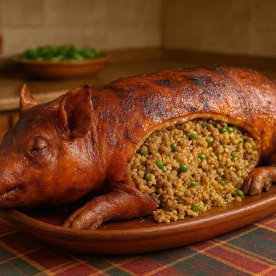 Lechona – kolumbianisches Festschwein aus dem Ofen