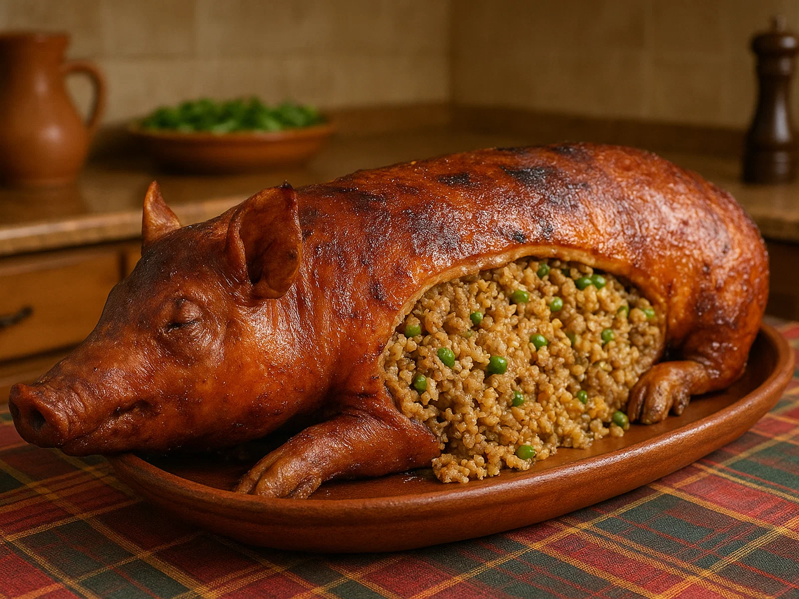 Lechona – kolumbianisches Festschwein aus dem Ofen