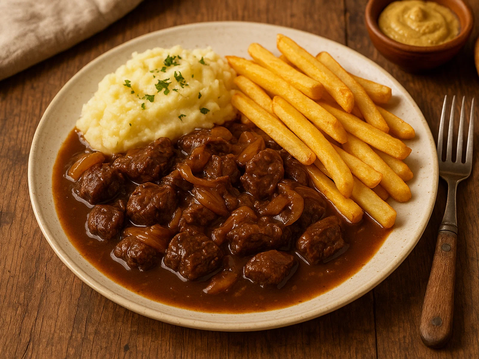 Carbonnade flamande – Belgischer Rindfleisch-Bier-Schmorbraten