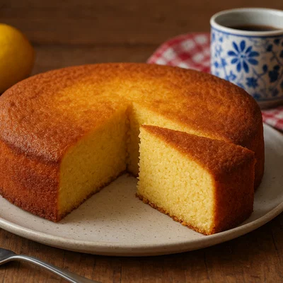 Portugiesischer Bolo de Cuscuz (süßer Couscous-Kuchen)