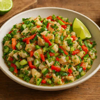 Salade de Lambis – Karibischer Meeresfrüchte-Salat