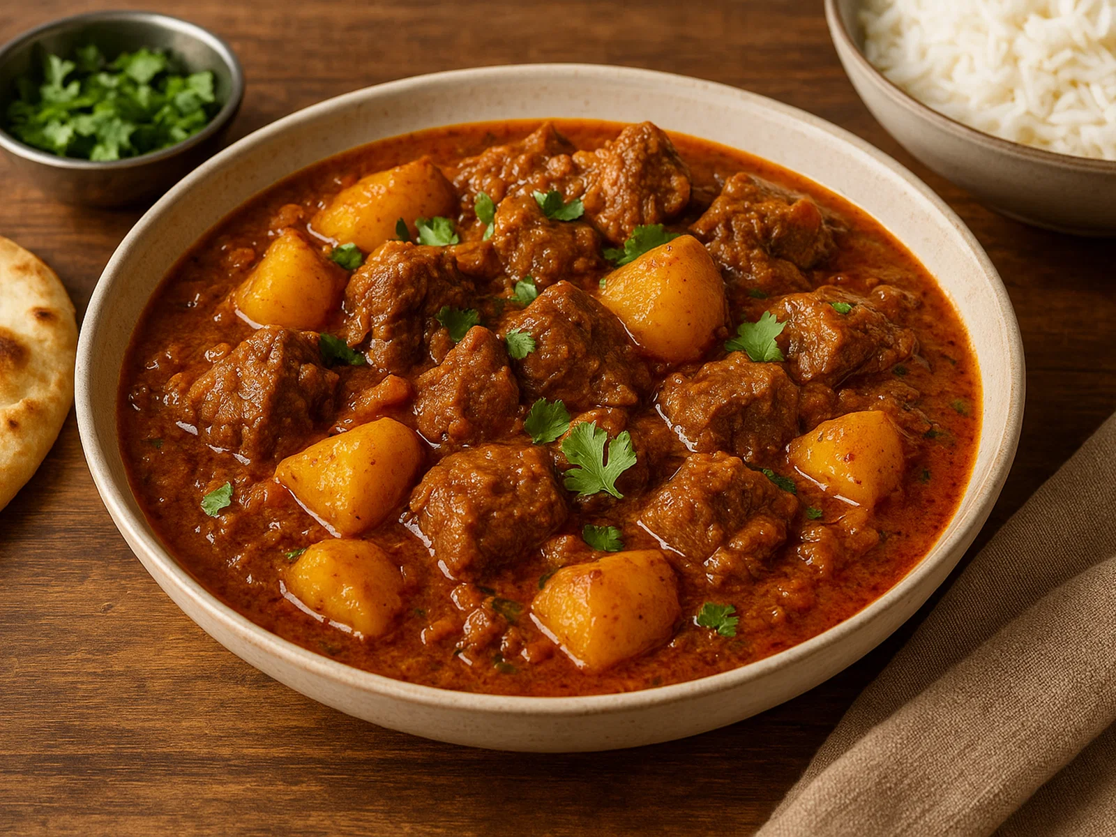 Aloo Gosht – Pakistanisches Lamm-Kartoffel-Curry