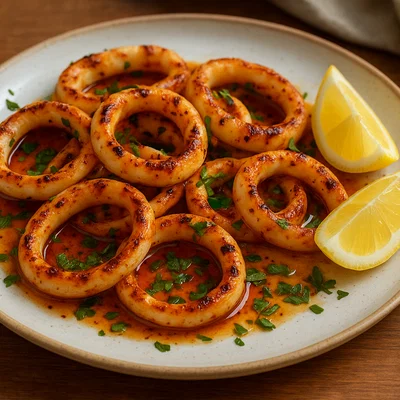 Loiho Ika – Baskischer gegrillter Tintenfisch