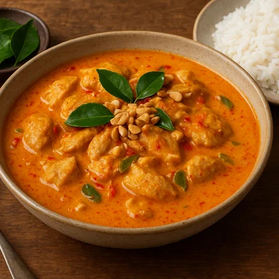 Panang Curry mit Hähnchen