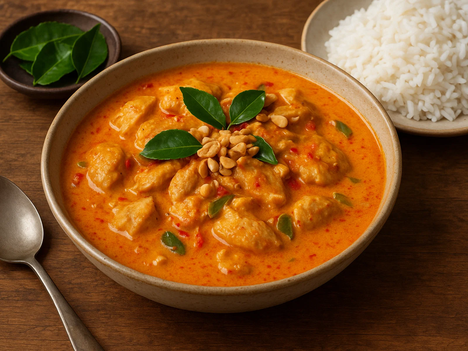 Panang Curry mit Hähnchen
