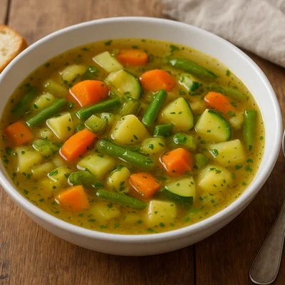 Schnelle Gemüsesuppe