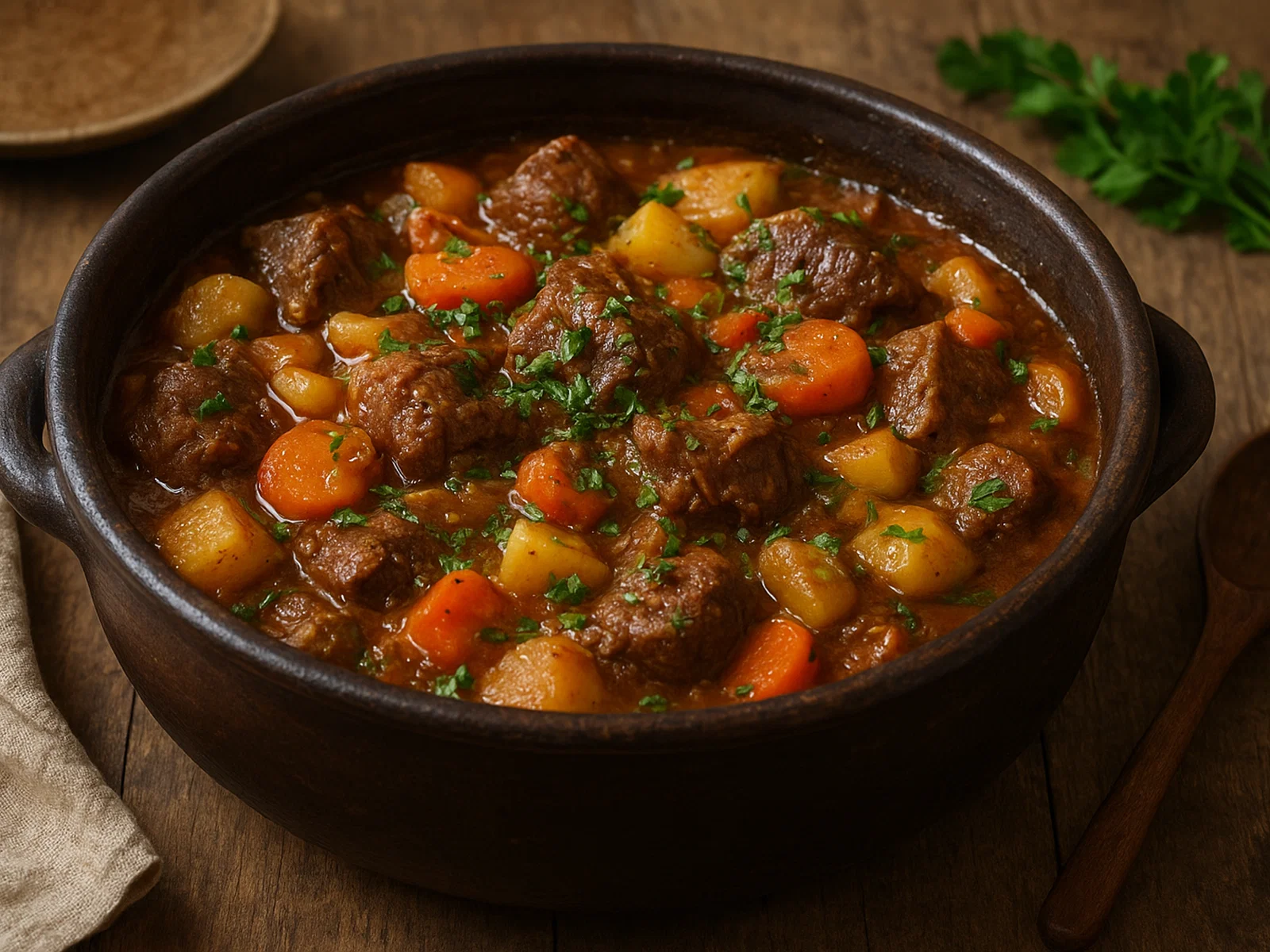 Pyachysta – Festlicher Schmortopf mit Fleisch, Gemüse und Kräutern