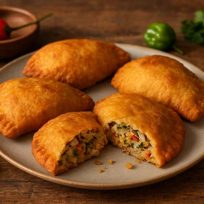 Karibische Saltfish Patties