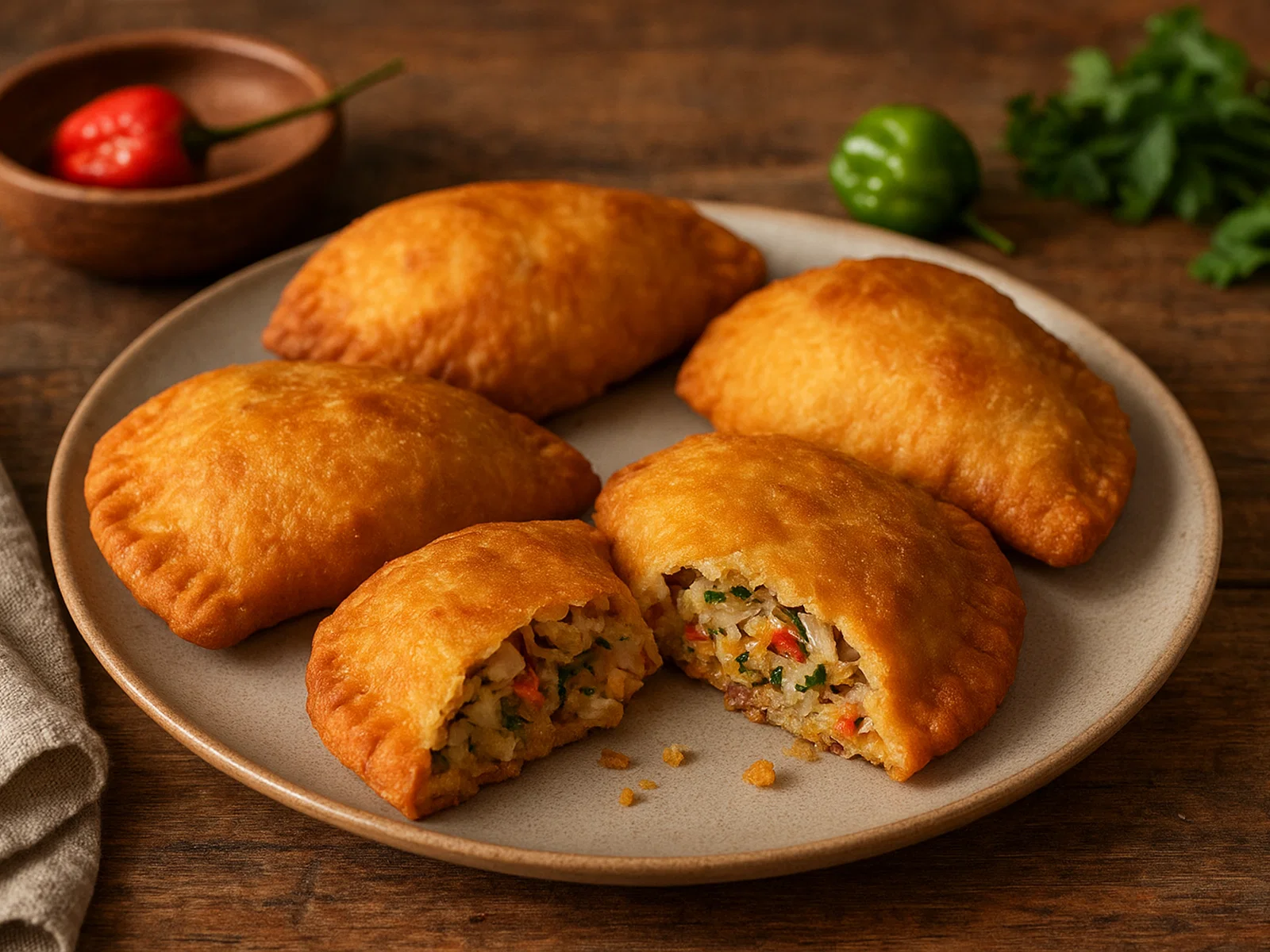 Karibische Saltfish Patties