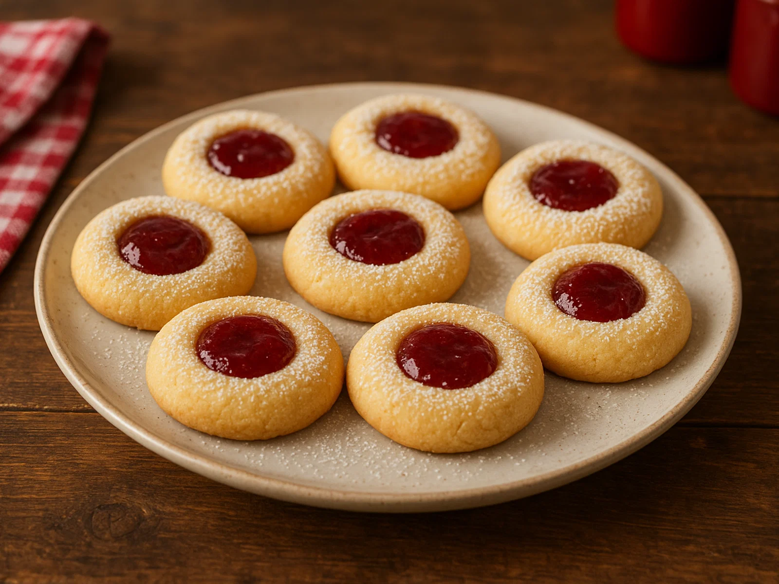 Engelsaugen (Husarenkrapfen)