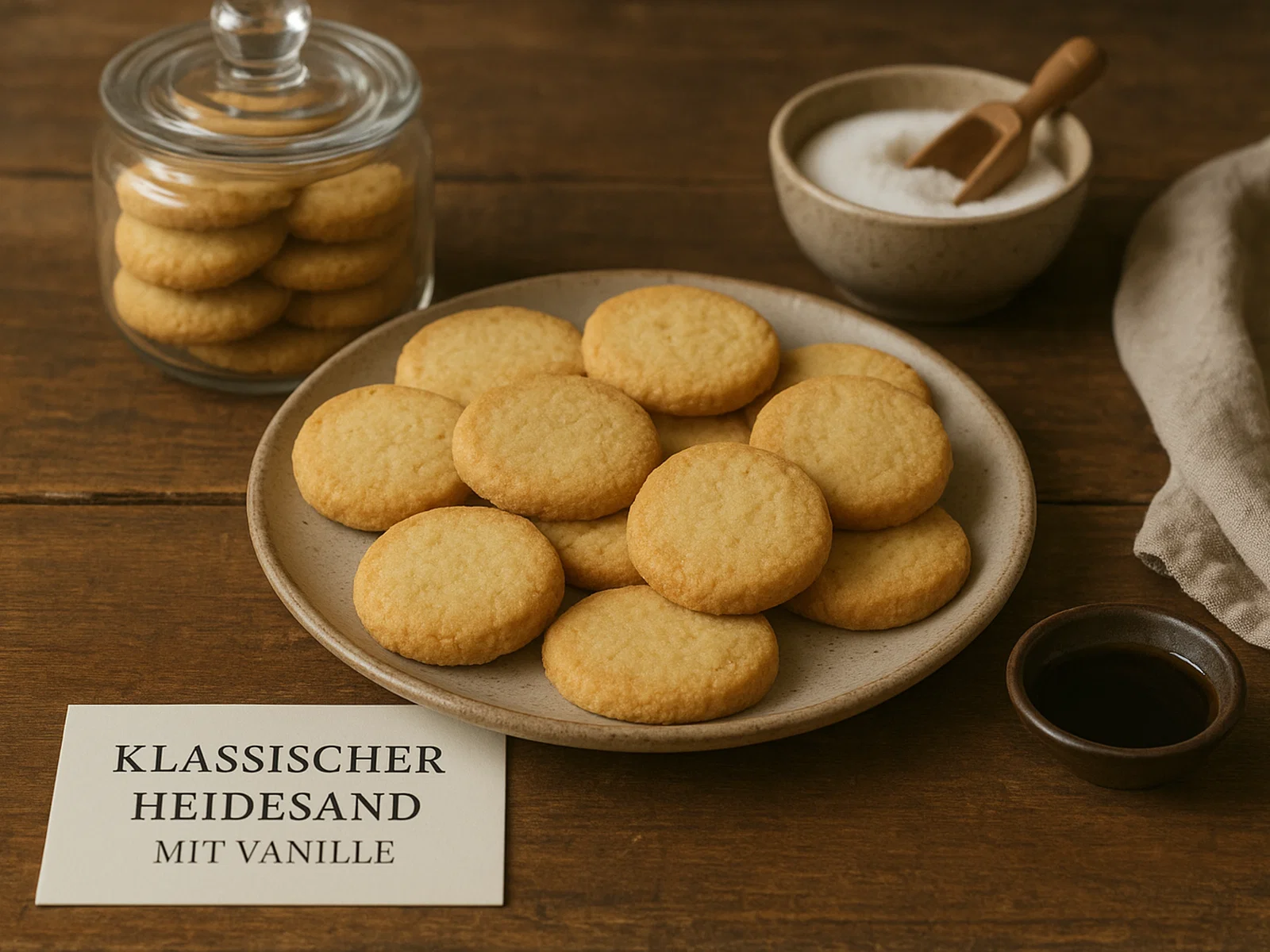 Klassischer Heidesand mit Vanille