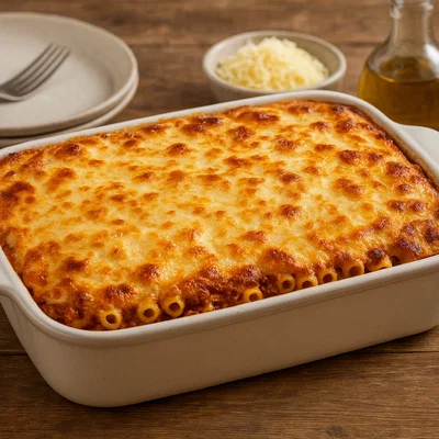 Griechisches Pastitsio mit cremiger Béchamelsauce