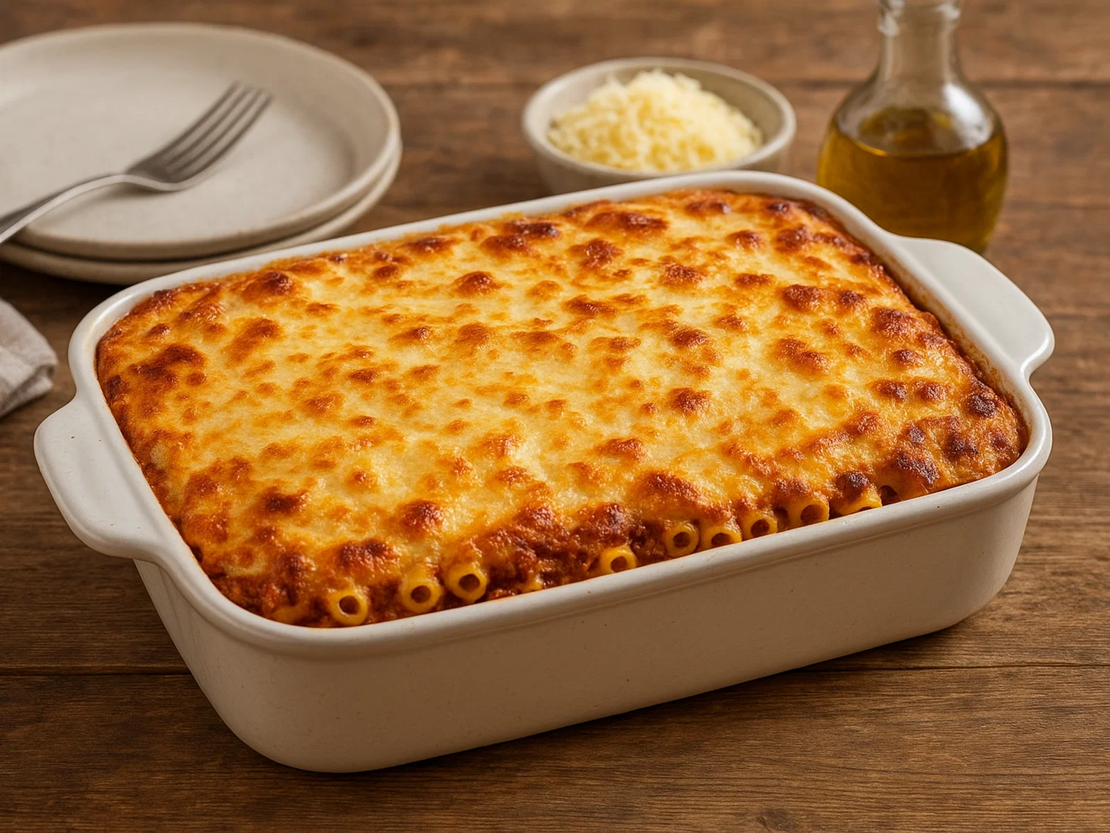 Griechisches Pastitsio mit cremiger Béchamelsauce