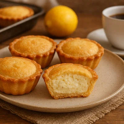 Italienische Pasticci mit Ricotta-Zitronen-Füllung