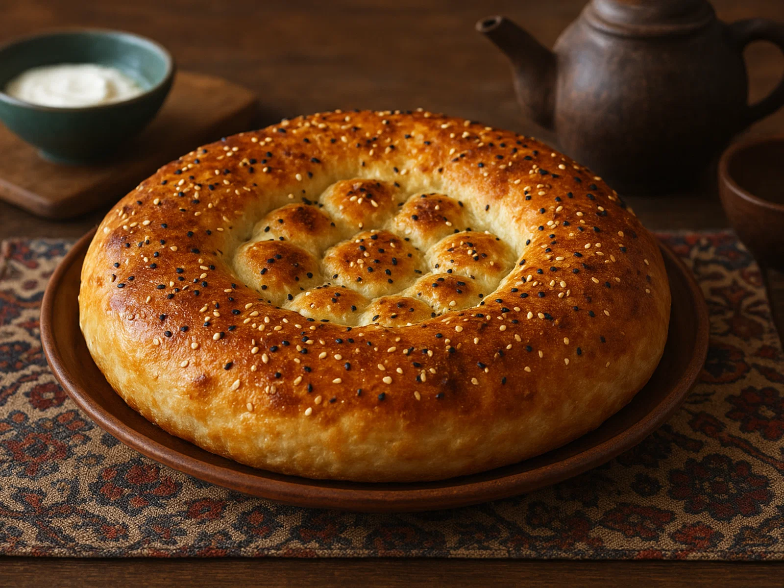 Tandir Nan – Usbekisches Tandoor-Fladenbrot