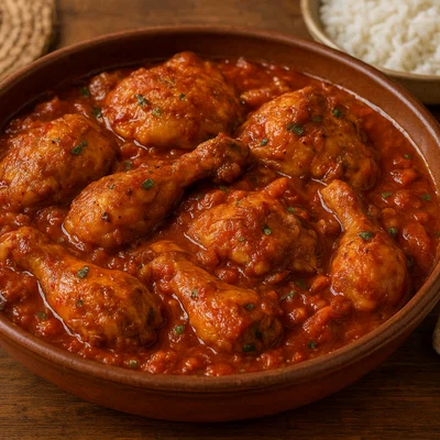 Sesotho Chicken – Geschmortes Hähnchen aus Lesotho