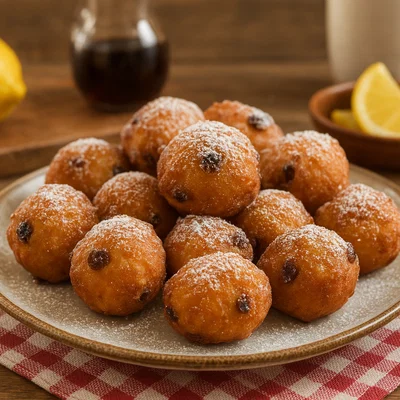 Fritule – Kroatische Mini-Hefekrapfen mit Rosinen