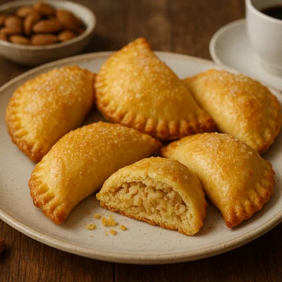 Rafioli – Gefüllte Mandel-Teigtaschen