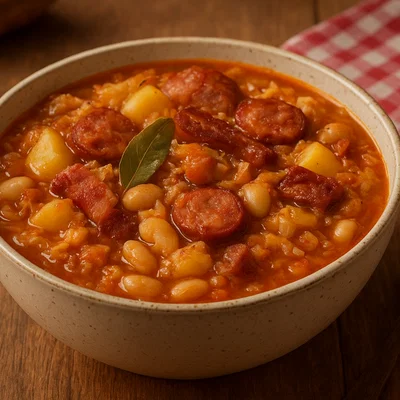 Istrische Jota – Eintopf mit Sauerkraut, Bohnen und Kartoffeln