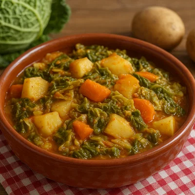 Kelj varivo – Kroatischer Wirsingeintopf mit Kartoffeln