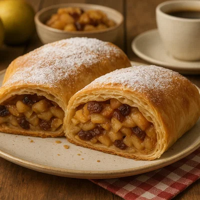 Štrudla od jabuka (Kroatischer Apfelstrudel)