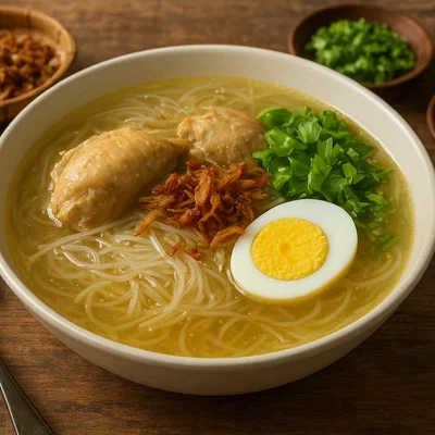 Soto Banjar – Aromatische Hühnersuppe aus Banjarmasin