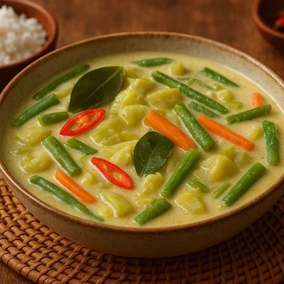 Sayur Lodeh – Indonesisches Gemüse in Kokosmilch