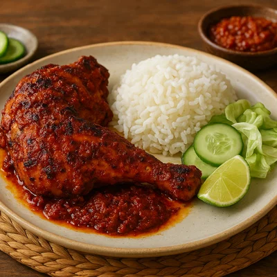 Ayam Taliwang – scharf gegrilltes Hähnchen von Lombok
