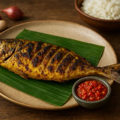 Ikan Bakar – Indonesischer Grillfisch mit Sambal