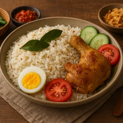Nasi Liwet – Würziger Kokosreis aus Solo