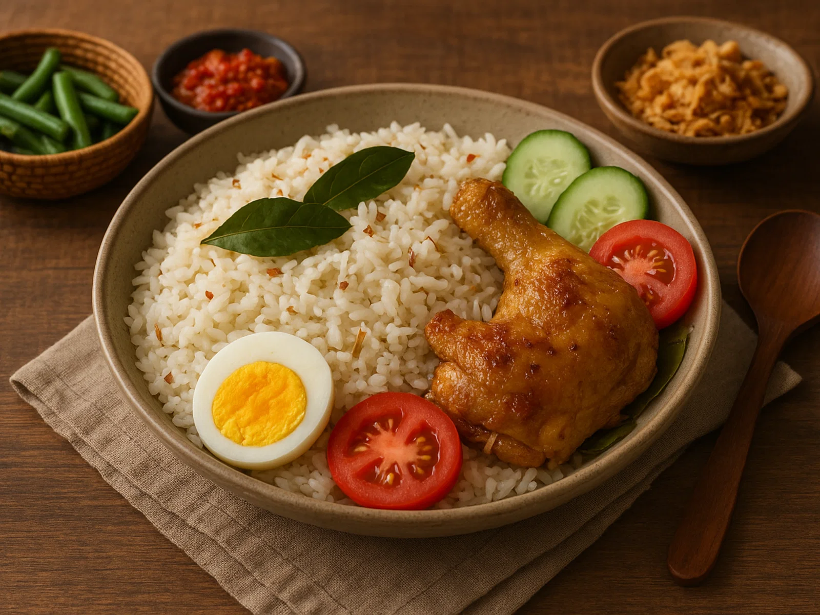 Nasi Liwet – Würziger Kokosreis aus Solo
