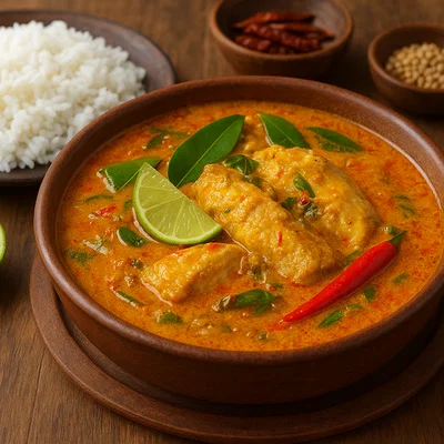 Gulai Ikan – Indonesisches Fischcurry in Kokosmilch