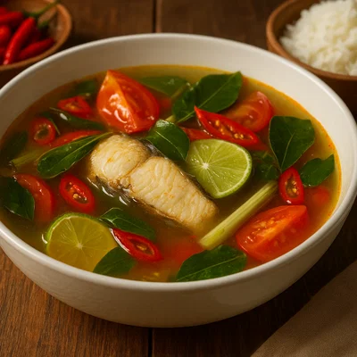 Pindang – säuerlich-scharfe indonesische Fischsuppe