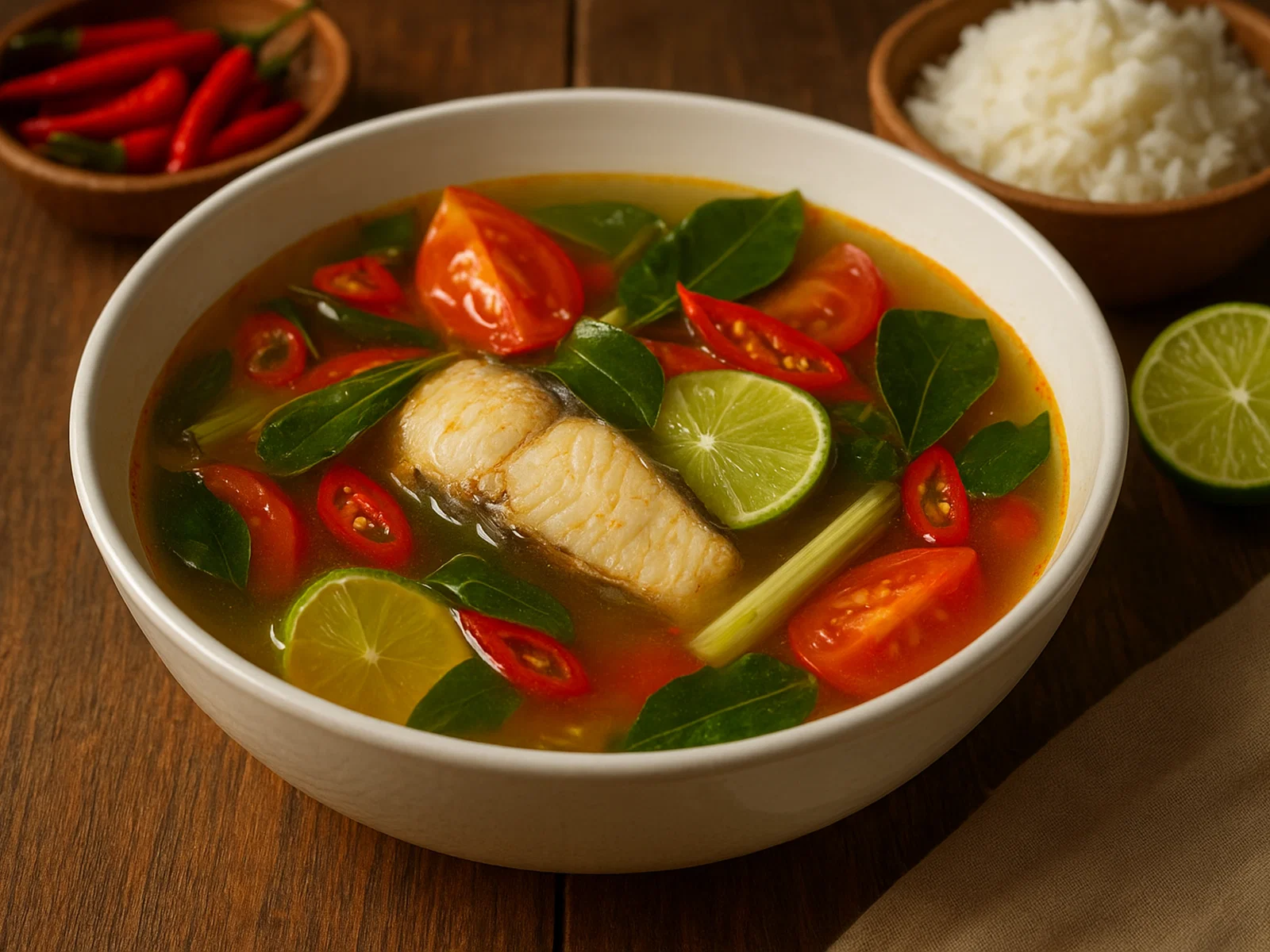 Pindang – säuerlich-scharfe indonesische Fischsuppe