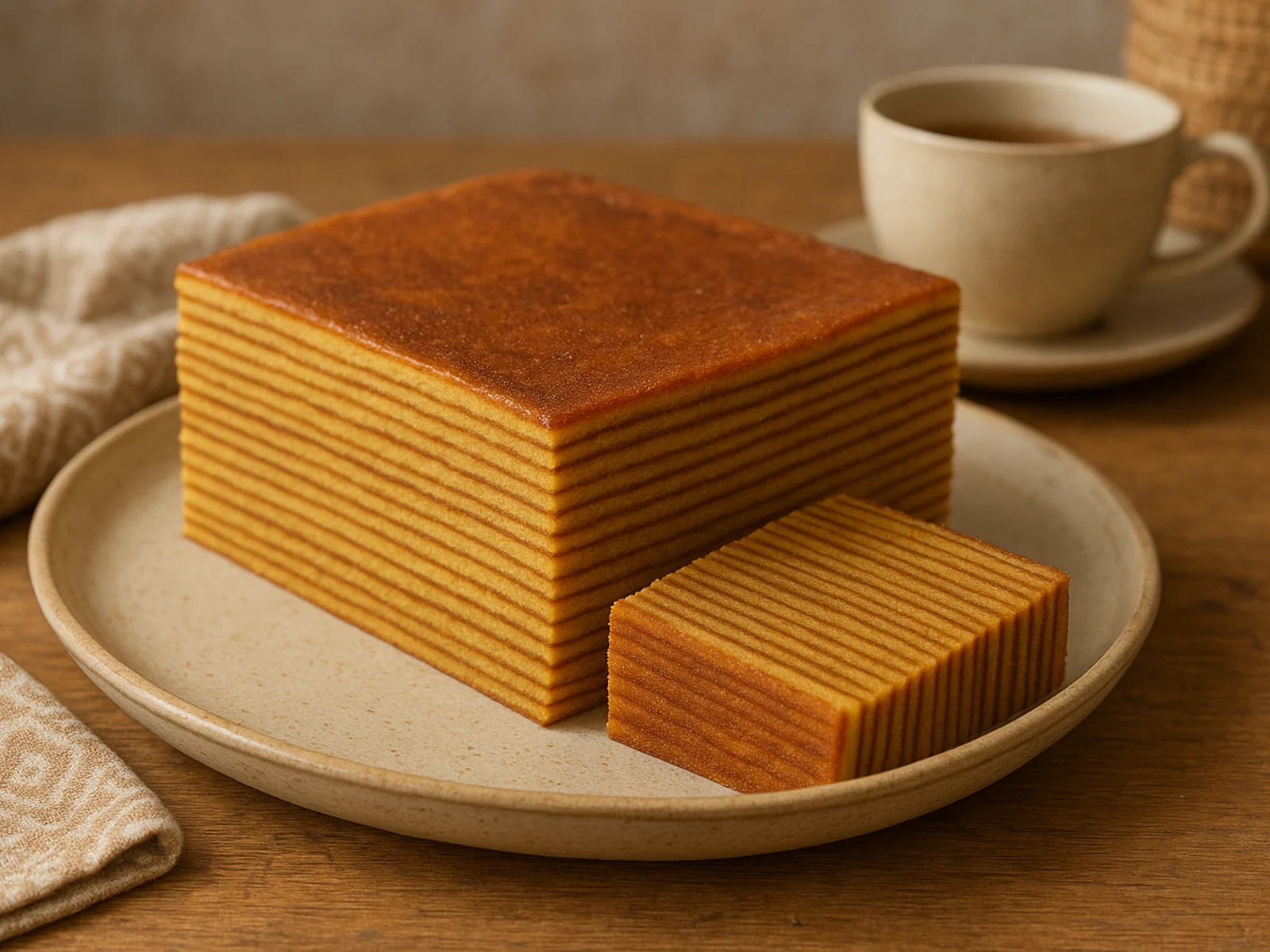 Lapis Legit – Indonesischer Schicht-Gewürzkuchen