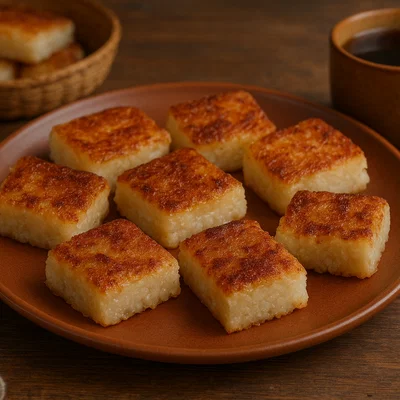 Wingko – Indonesischer Kokos-Klebreis-Kuchen