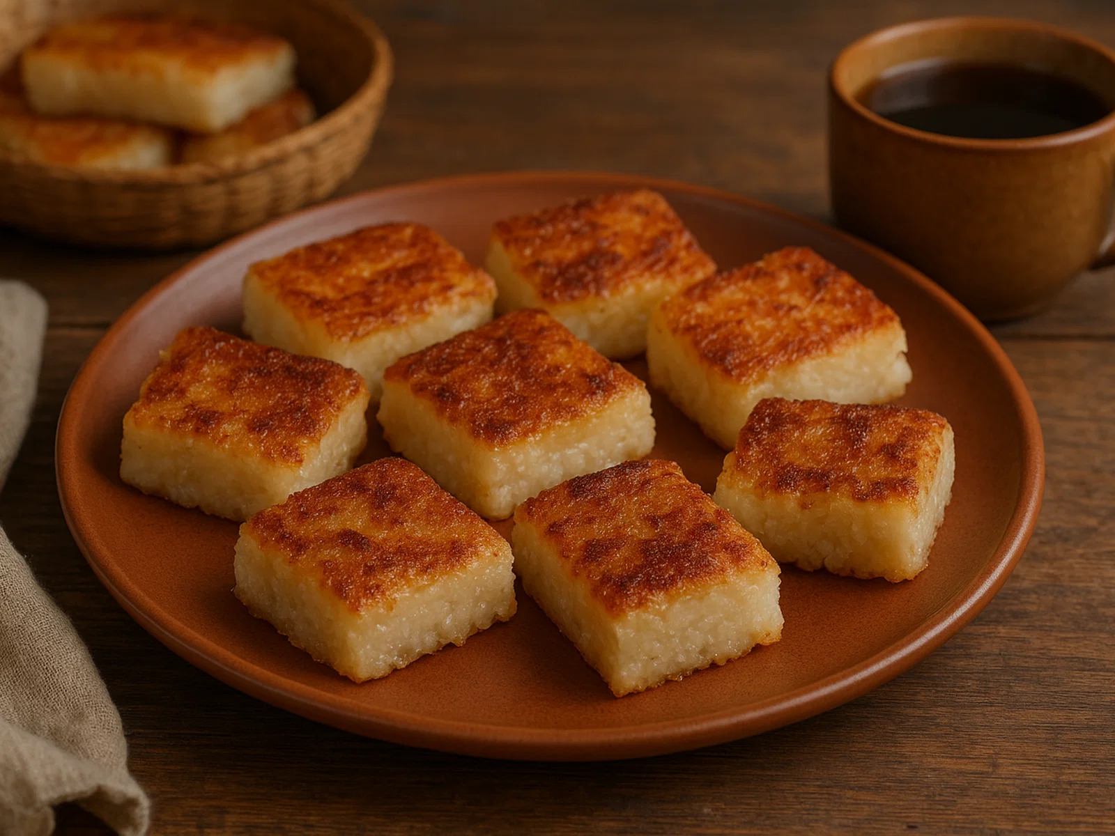 Wingko – Indonesischer Kokos-Klebreis-Kuchen