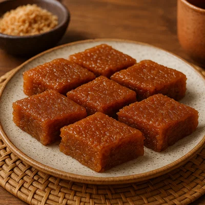 Wajik – Indonesischer Klebreiskuchen mit Palmzucker