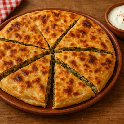 Lakror me lakra – Korça-Pita mit Kohl oder Mangold
