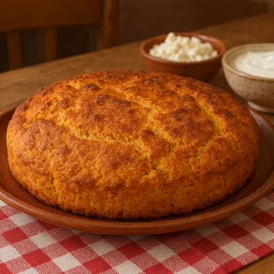 Bukë misri – Albanisches Maisbrot