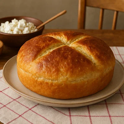 Kulaç – Rundes Festtagsbrot aus der Balkan‑Tradition