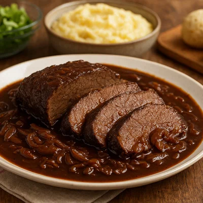 Rosto – klassischer Schmorbraten in kräftiger Soße