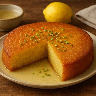 Revani – saftiger Grießkuchen mit Zitronen-Sirup