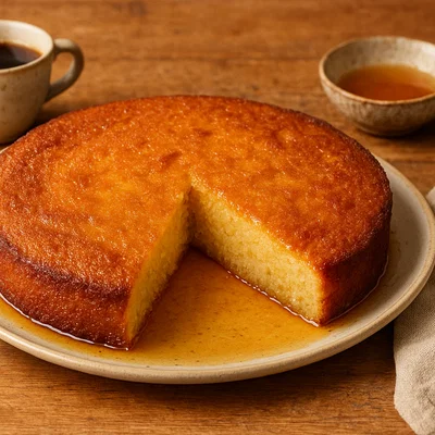 Tespishte – sirupgetränkter Grießkuchen