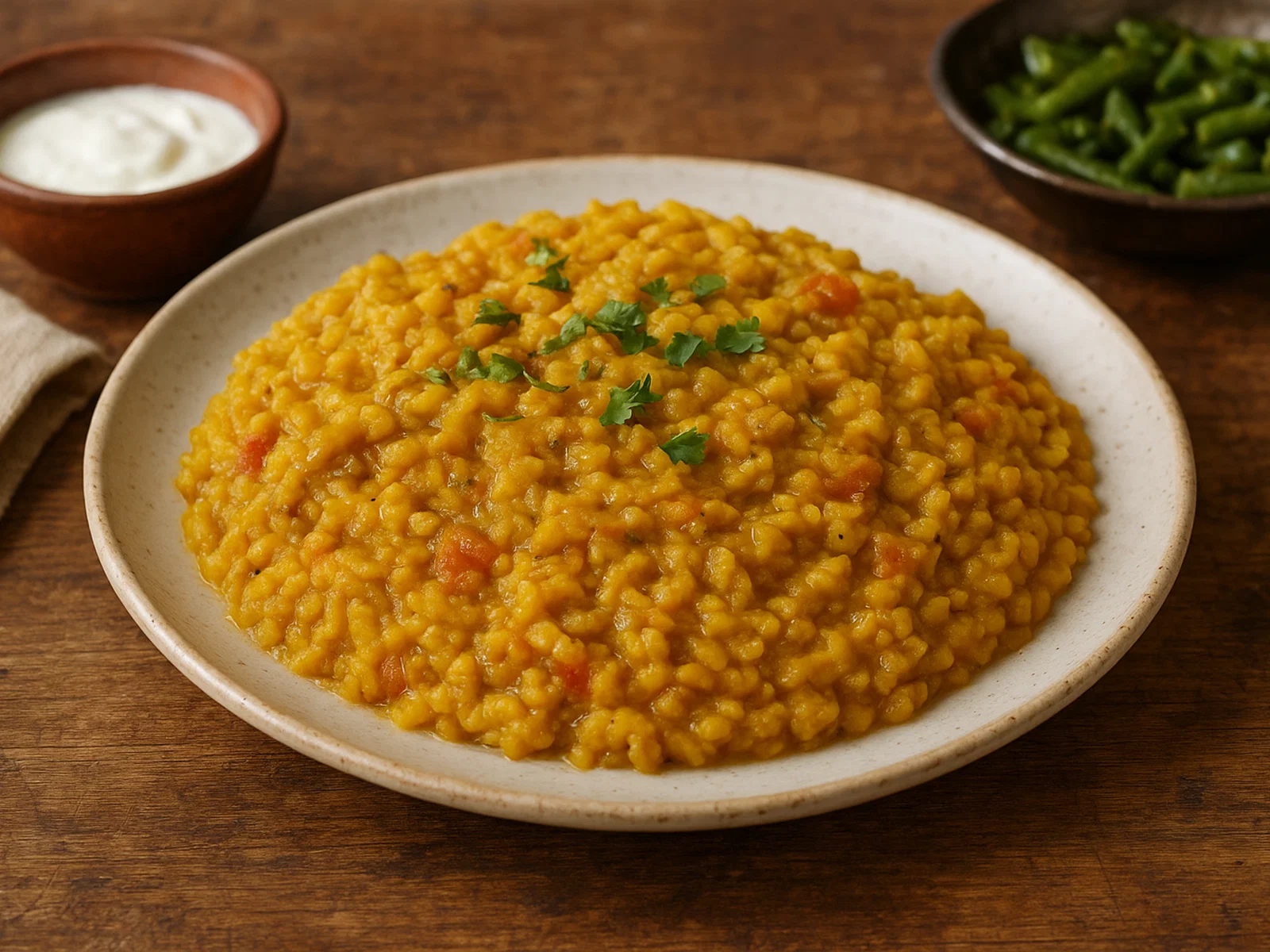 Khichuri – würziger Reis mit Linsen