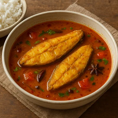 Pabda Macher Jhol – Leichtes Bengali-Fischcurry mit Pabda
