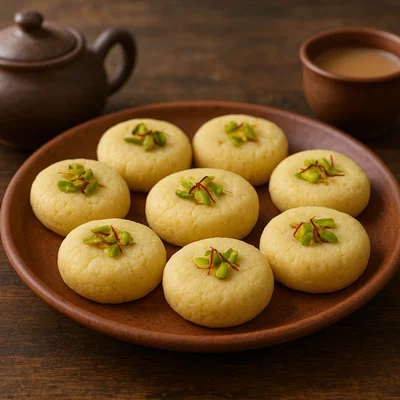 Sondesh – Bengalesisches Konfekt aus frischem Chhana